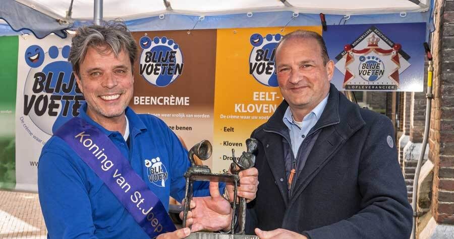 John Gruter gekroond tot Koning van Sint Joep 2025